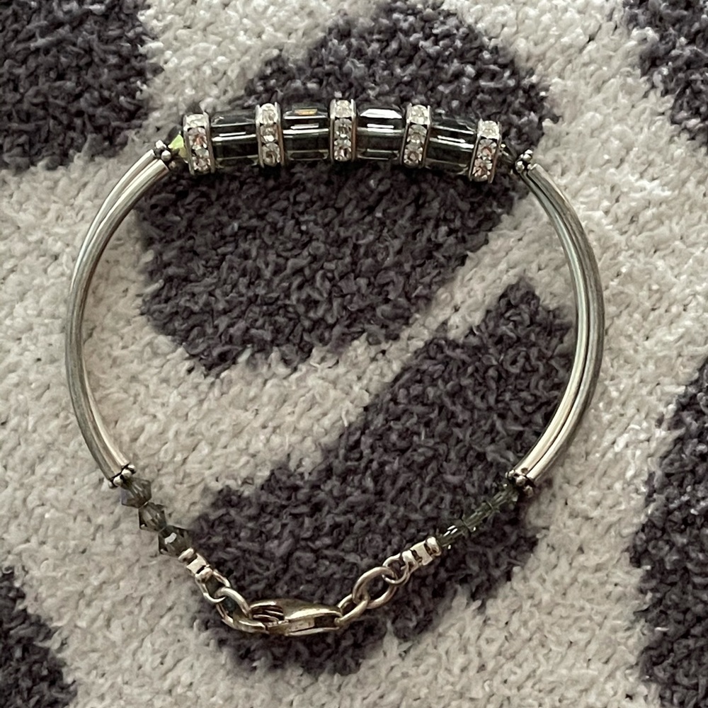 Black Soroski Crystal Bracelet